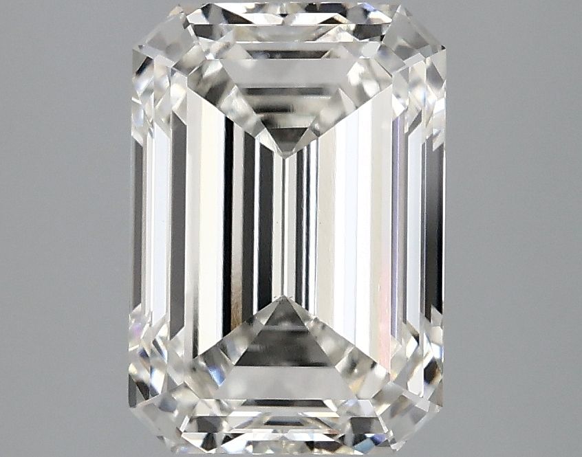 2.97 ct. emerald Lab Grown Diamond front image