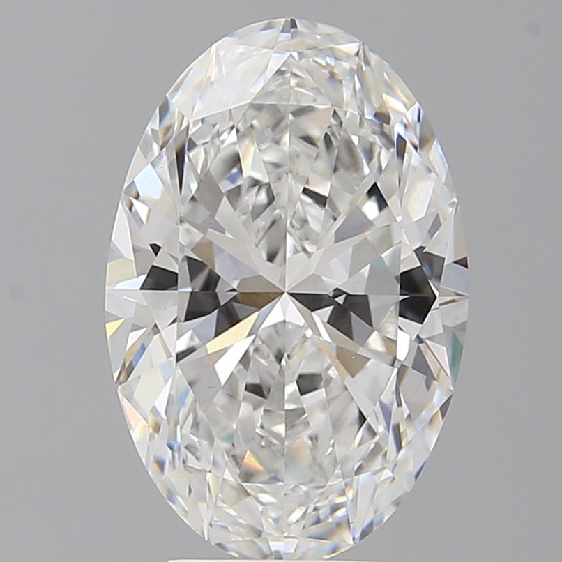 4.50 ct. oval Lab Grown Diamond front image