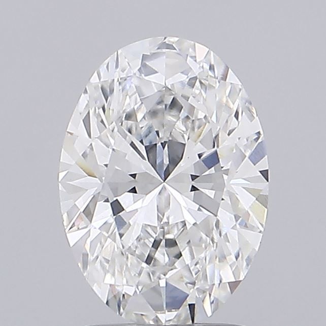 2.10 ct. oval Lab Grown Diamond front image