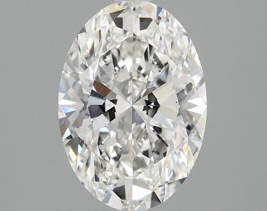 2.08 ct. oval Lab Grown Diamond front image