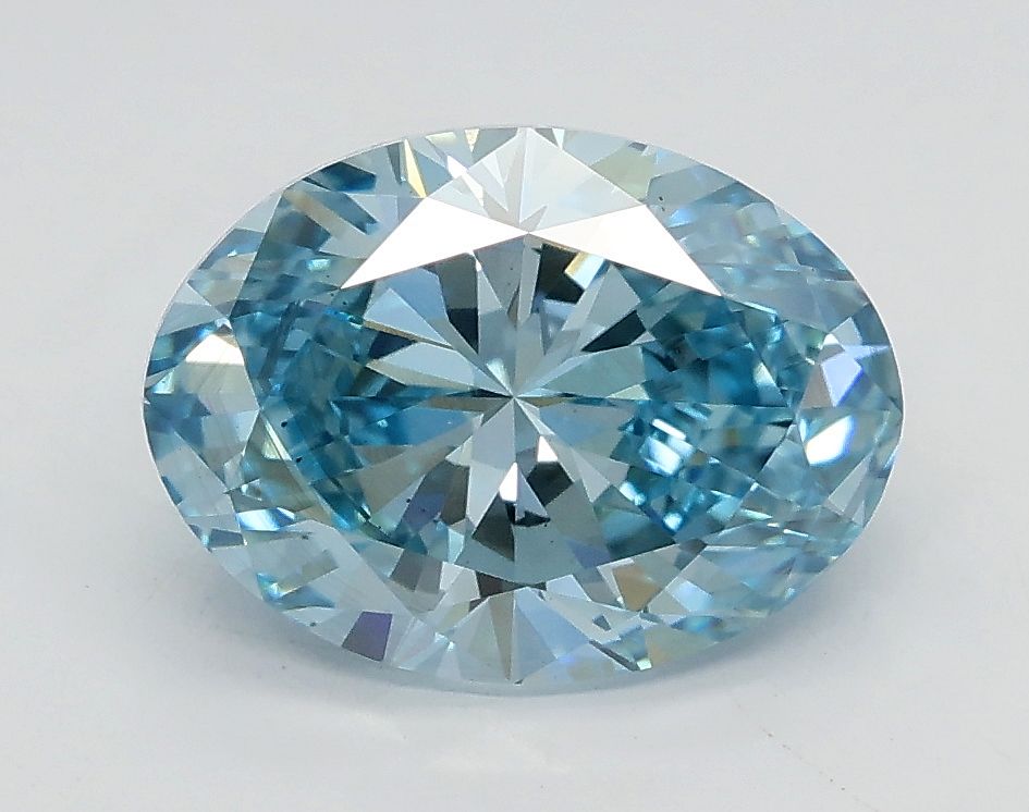 2.01 ct. oval Lab Grown Diamond front image