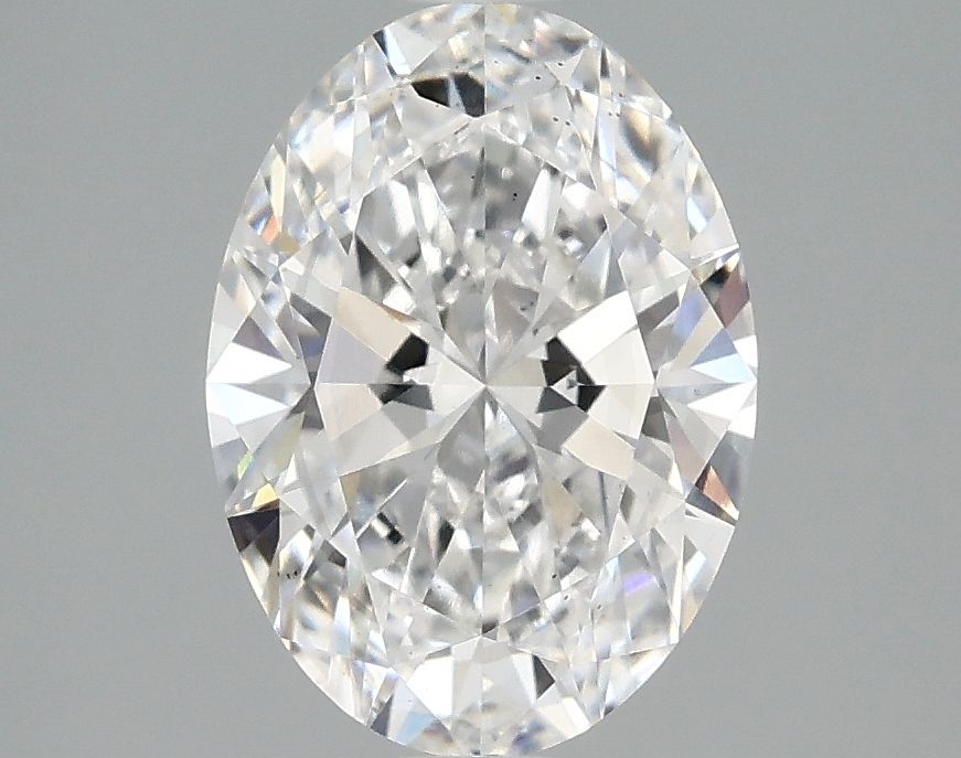 2.10 ct. oval Lab Grown Diamond front image