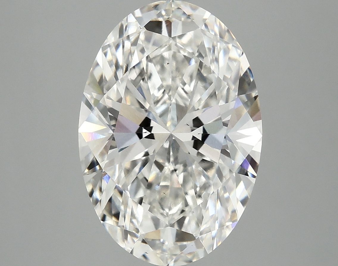 4.05 ct. oval Lab Grown Diamond front image