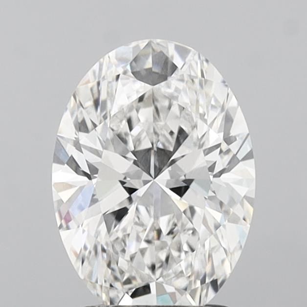 2.01 ct. oval Lab Grown Diamond front image