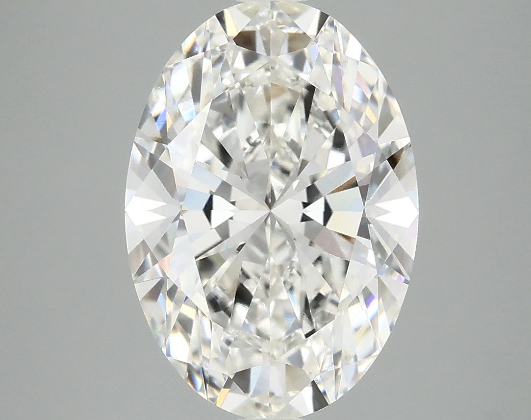 3.88 ct. oval Lab Grown Diamond front image