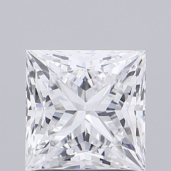 1.56 ct. princess Lab Grown Diamond front image