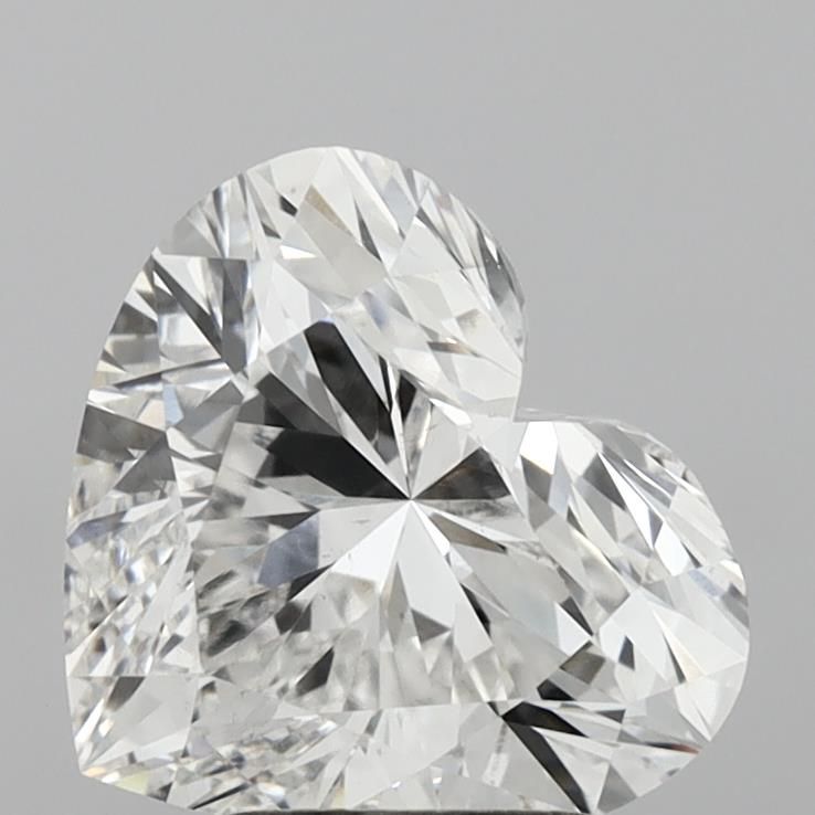 3.1 carat f VS2 EX Cut IGI heart diamond