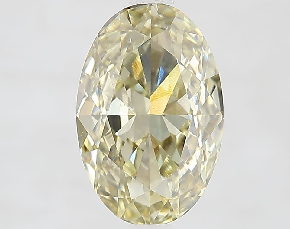 3.03 ct. oval Lab Grown Diamond front image