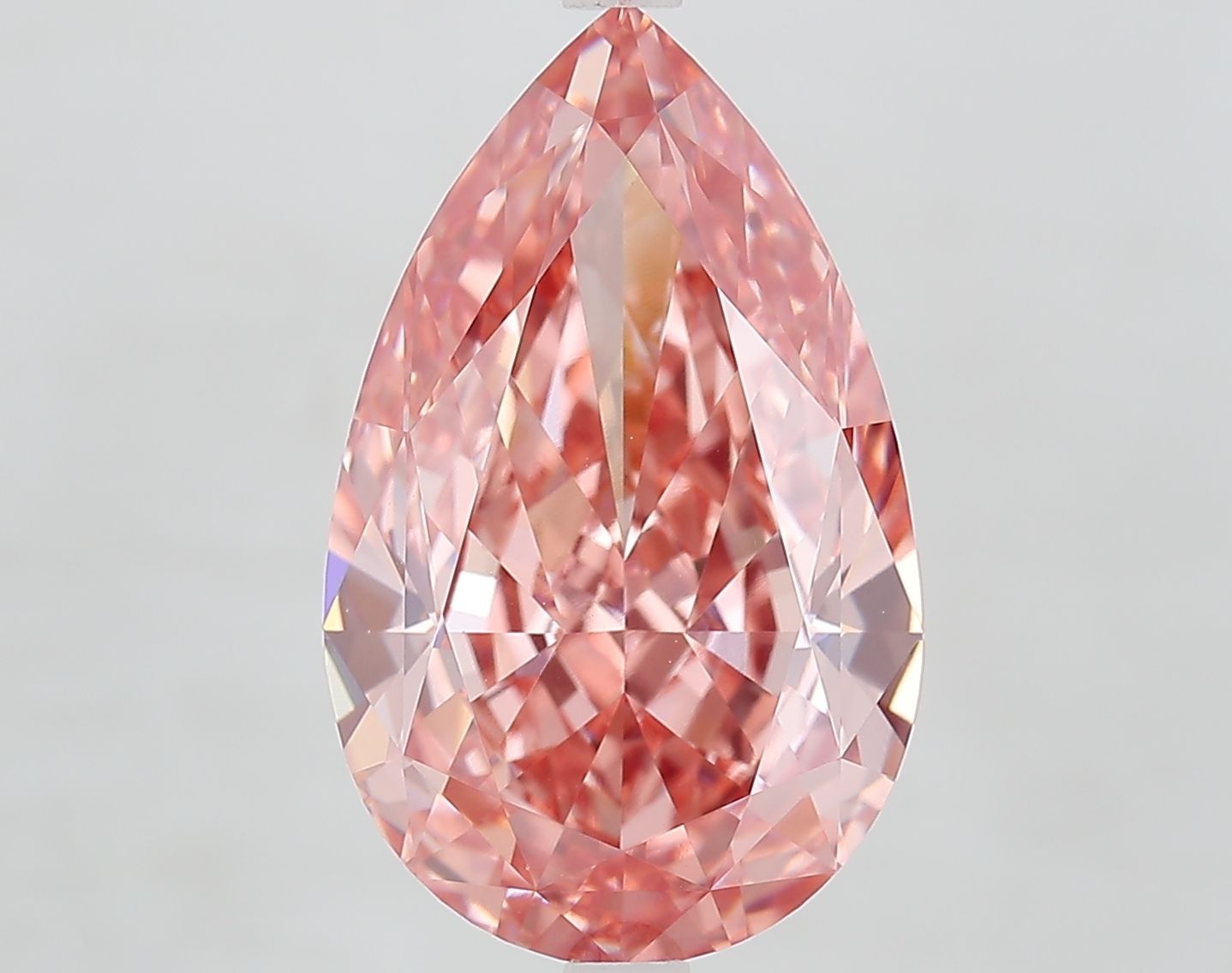 8.07 ct. pear Lab Grown Diamond front image