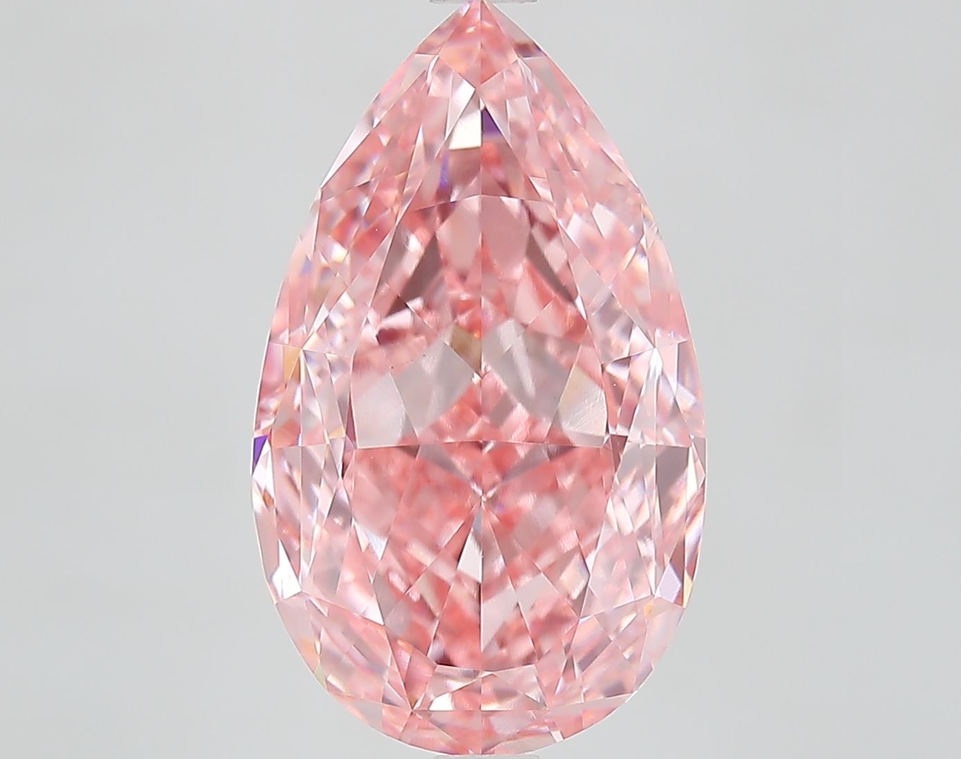 7.03 ct. pear Lab Grown Diamond front image