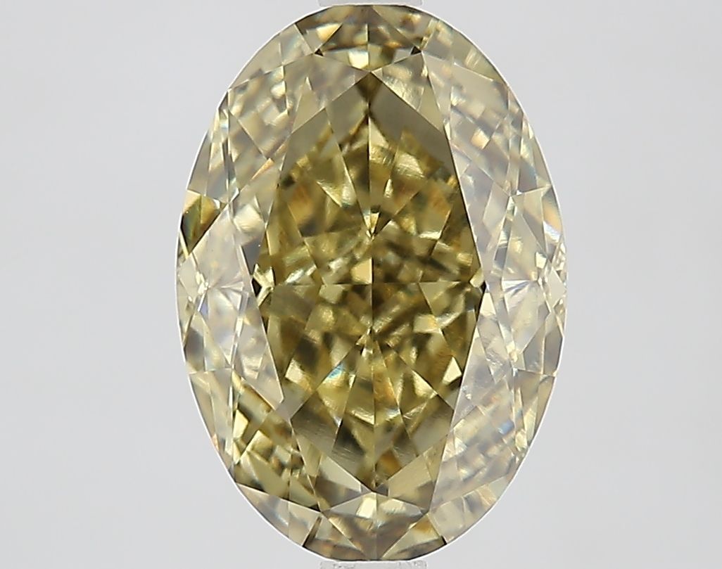 4.10 ct. oval Lab Grown Diamond front image