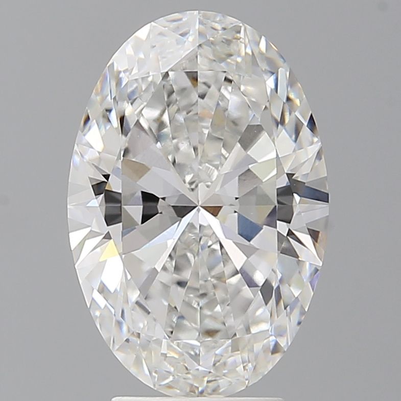 4.10 ct. oval Lab Grown Diamond front image