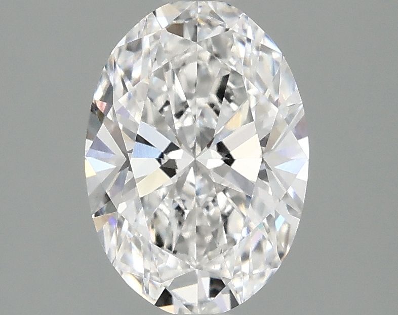 1.56 ct. oval Lab Grown Diamond front image
