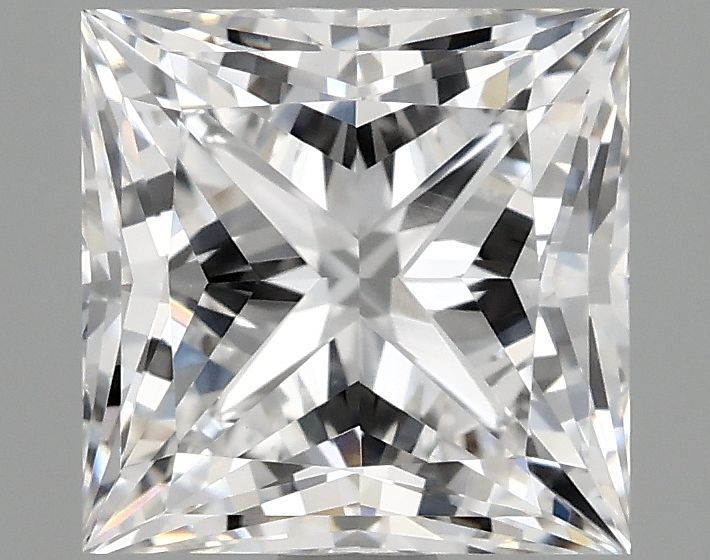 2.10 ct. princess Lab Grown Diamond front image