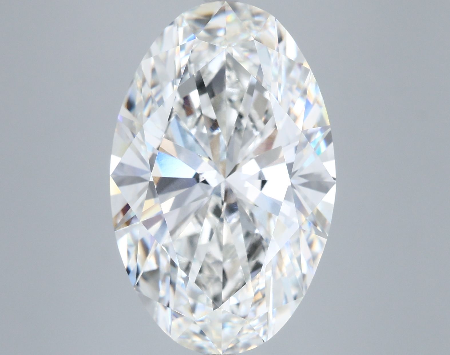 9.57 ct. oval Lab Grown Diamond front image