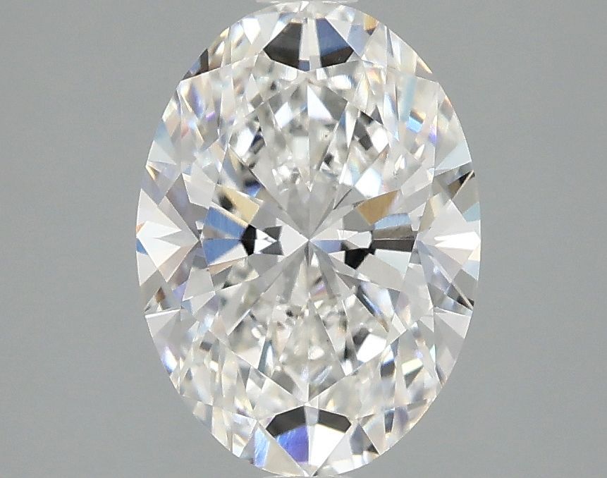2.09 ct. oval Lab Grown Diamond front image