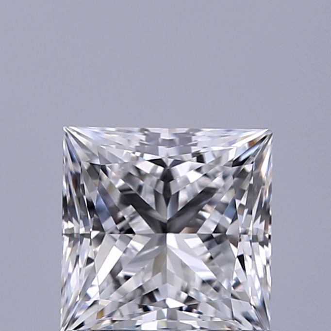 0.77 ct. princess Lab Grown Diamond front image