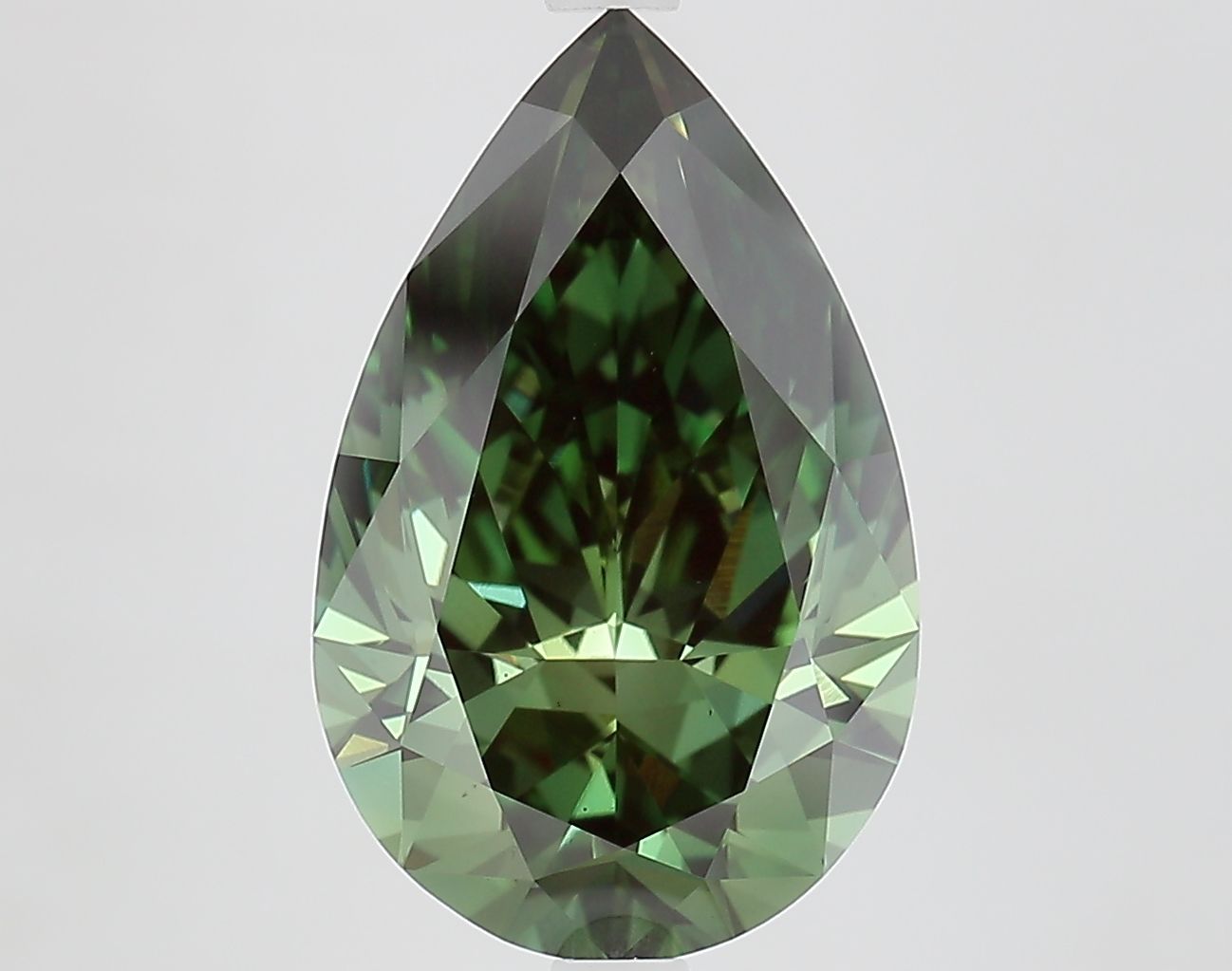 5.04 ct. pear Lab Grown Diamond front image