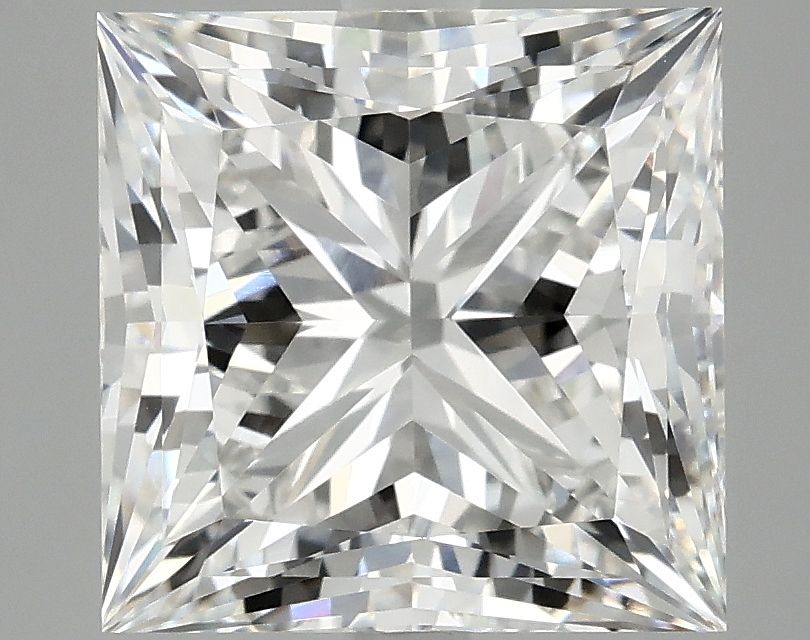 5.06 ct. princess Lab Grown Diamond front image