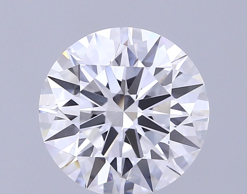 Diament LG okrągły, 4.2 ct, F, VS1, szlif EX