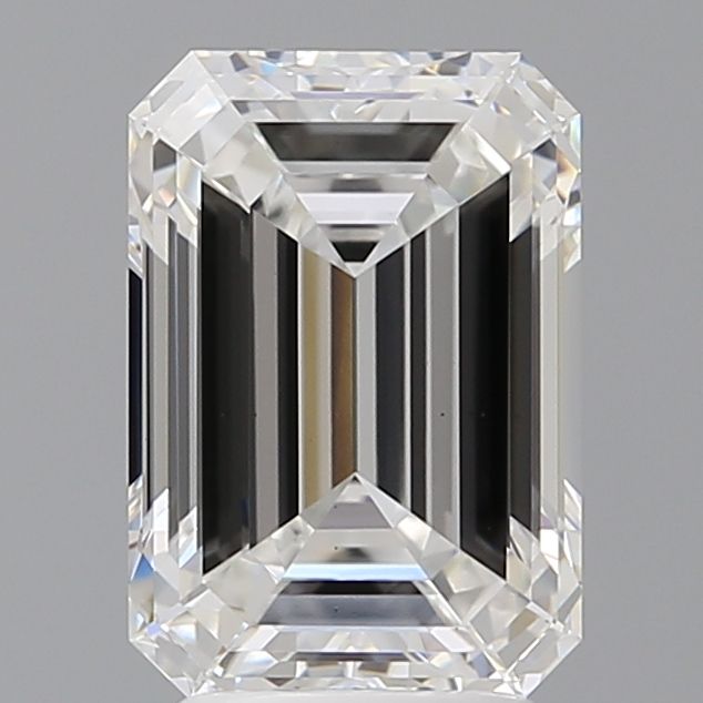 3.58 ct. emerald Lab Grown Diamond front image