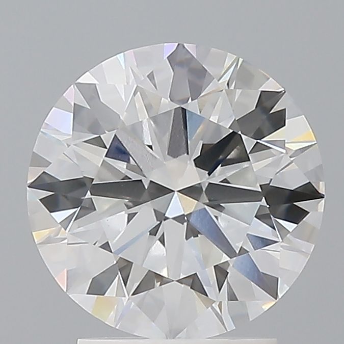 2.60 ct. round Lab Grown Diamond front image