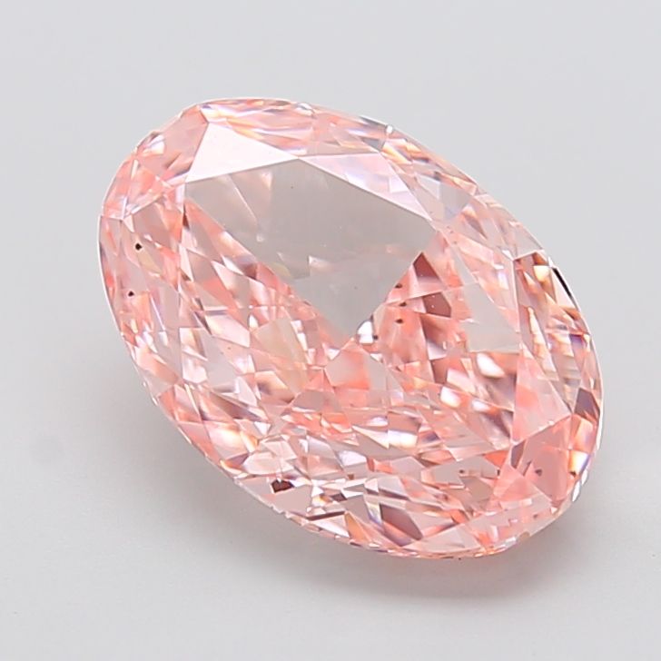 5.03 ct. oval Lab Grown Diamond front image