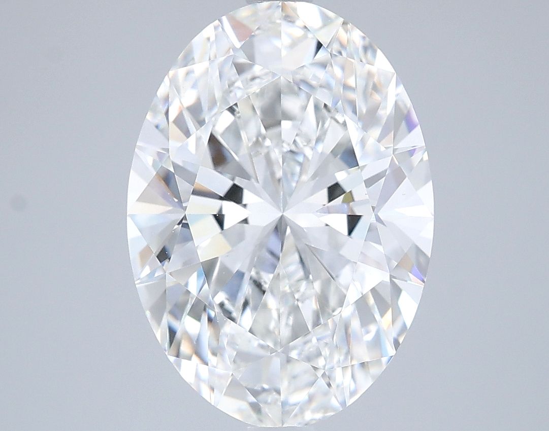 4.08 ct. oval Lab Grown Diamond front image
