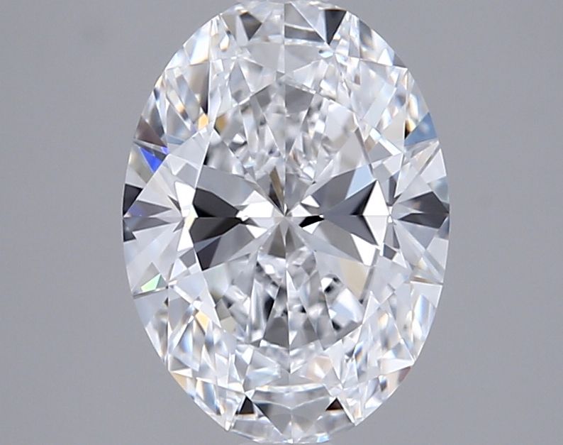2.01 ct. oval Lab Grown Diamond front image