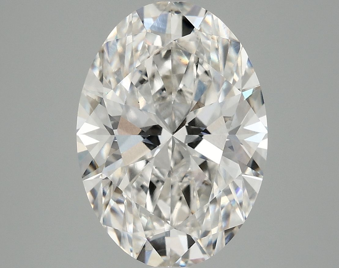 4.04 ct. oval Lab Grown Diamond front image