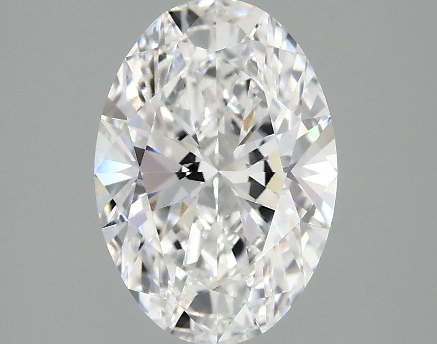2.10 ct. oval Lab Grown Diamond front image
