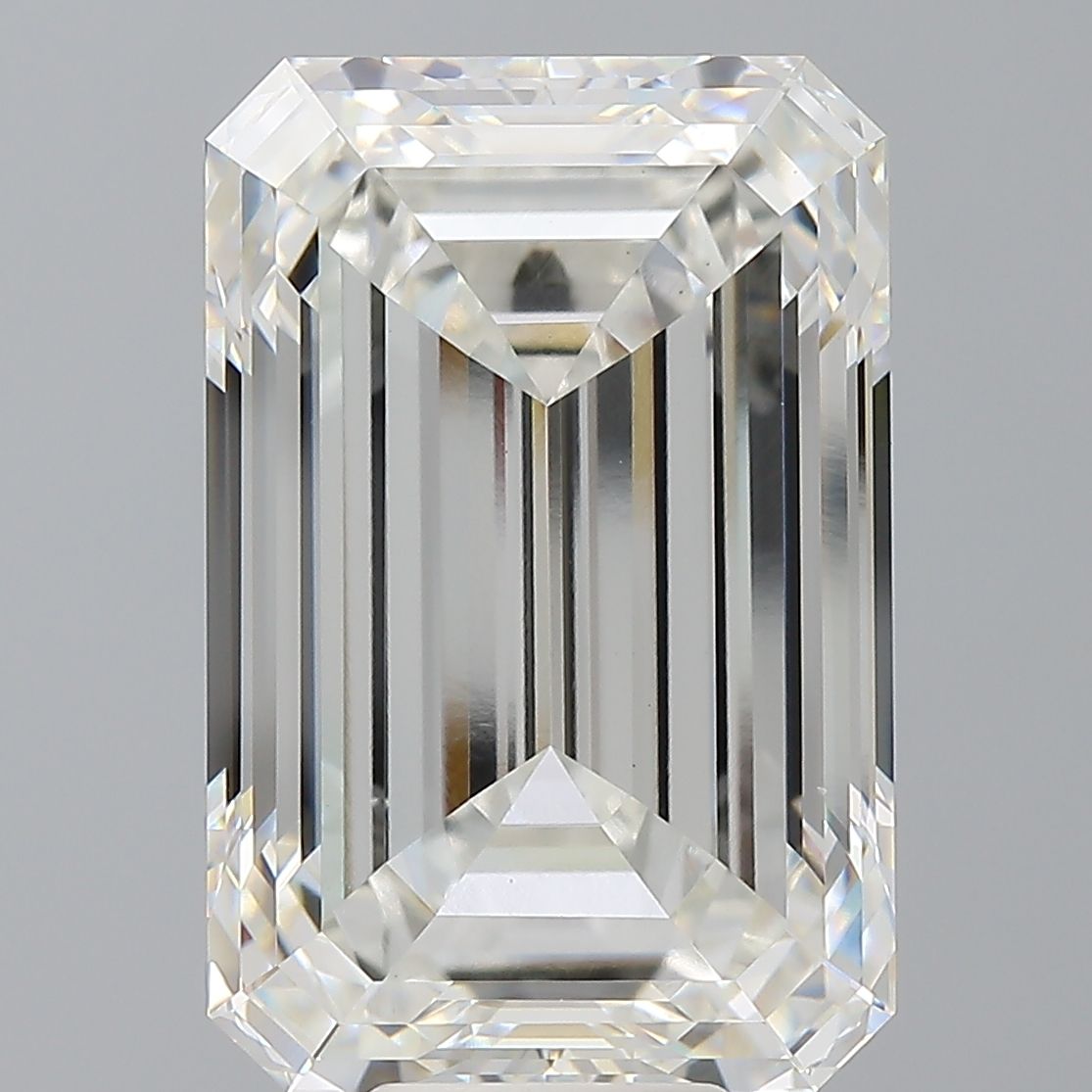 12.02 ct. emerald Lab Grown Diamond front image