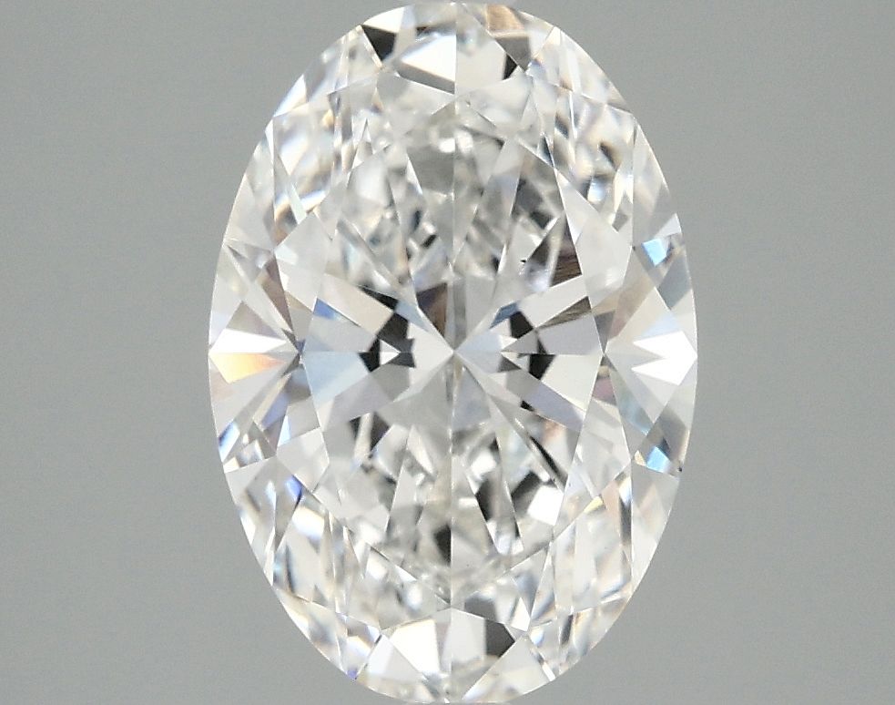 3.02 ct. oval Lab Grown Diamond front image