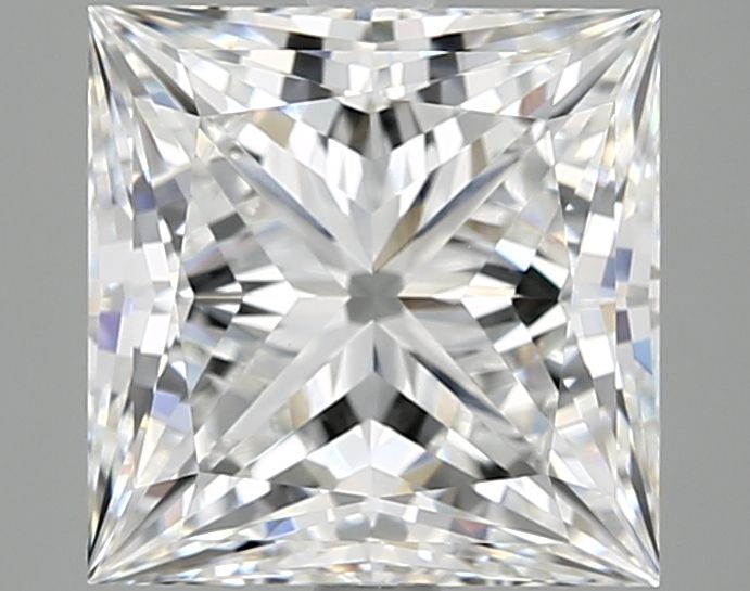 3.88 ct. princess Lab Grown Diamond front image