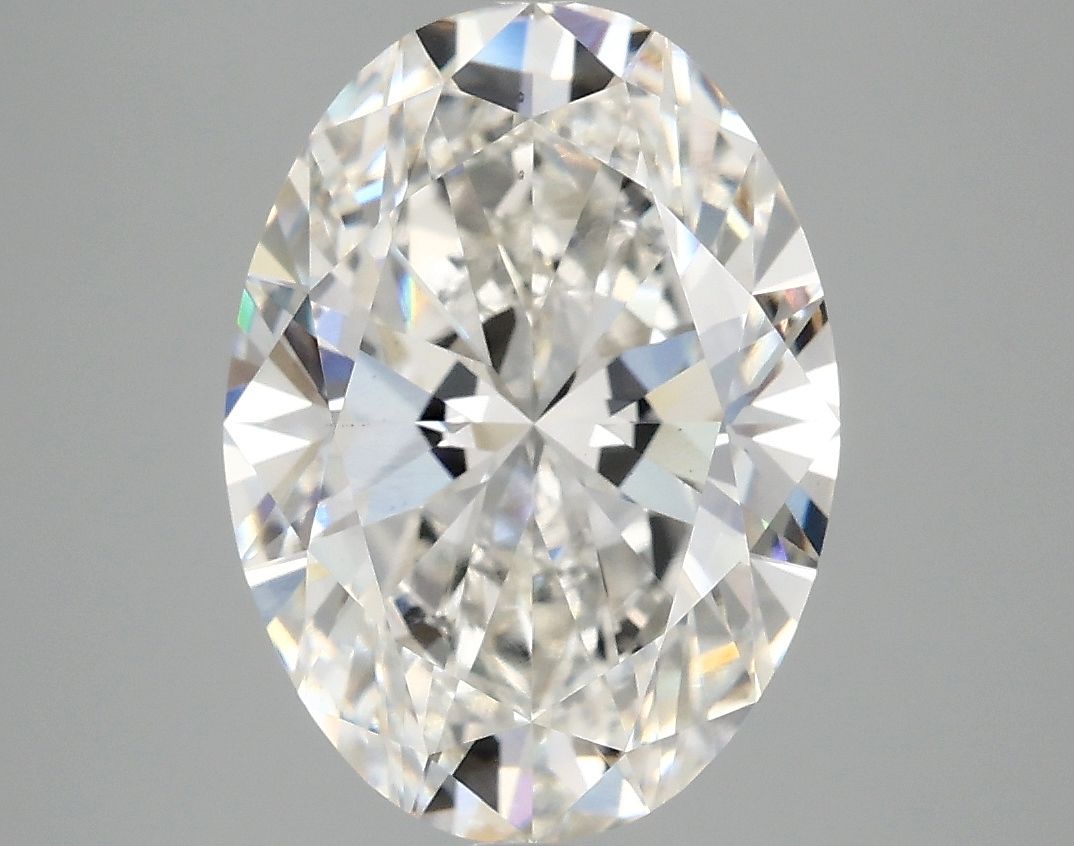 4.06 ct. oval Lab Grown Diamond front image