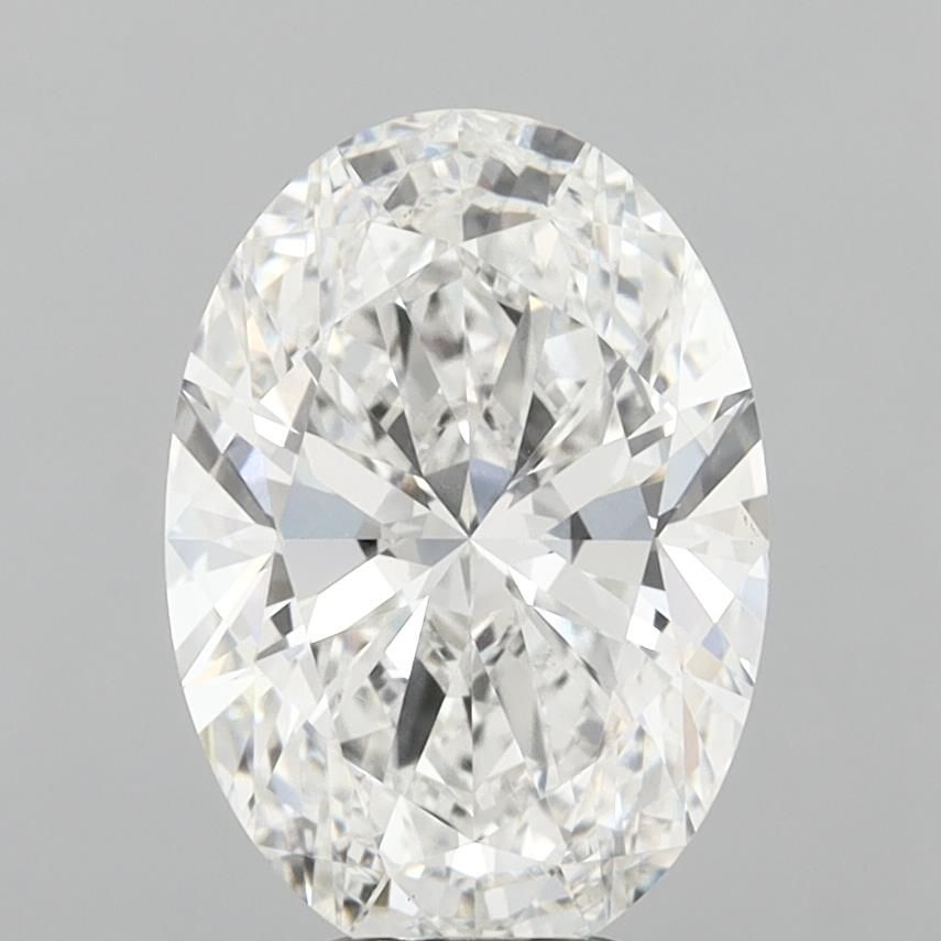 6.00 ct. oval Lab Grown Diamond front image