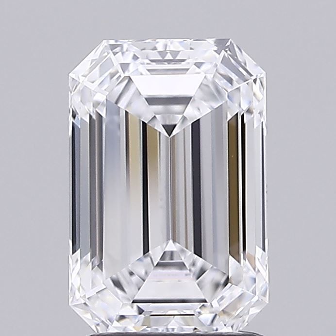 2.08 ct. emerald Lab Grown Diamond front image