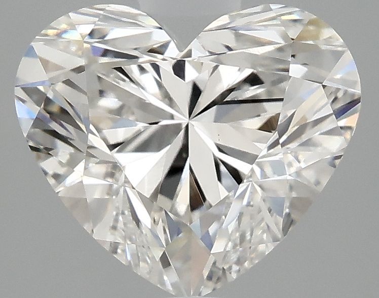 3 carat f VVS2 EX Cut IGI heart diamond