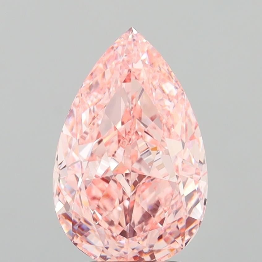 3.10 ct. pear Lab Grown Diamond front image