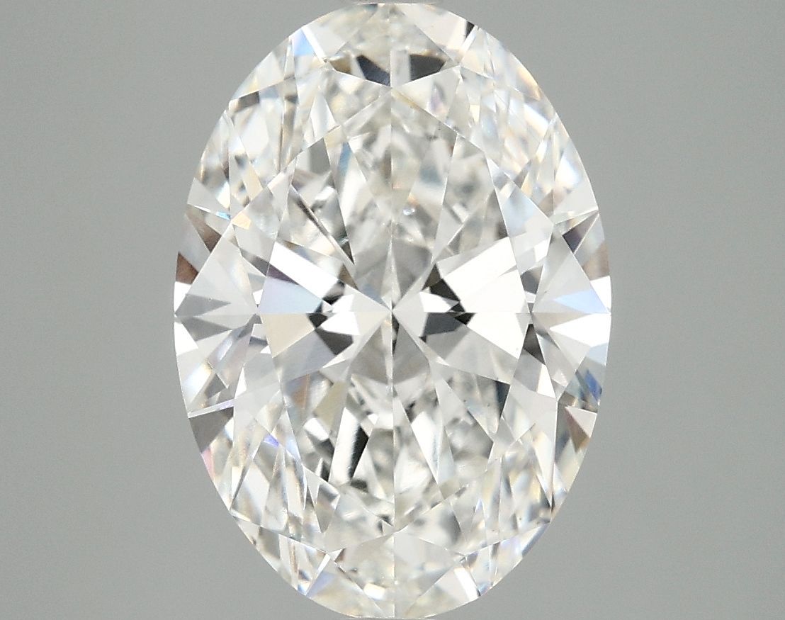 3.91 ct. oval Lab Grown Diamond front image