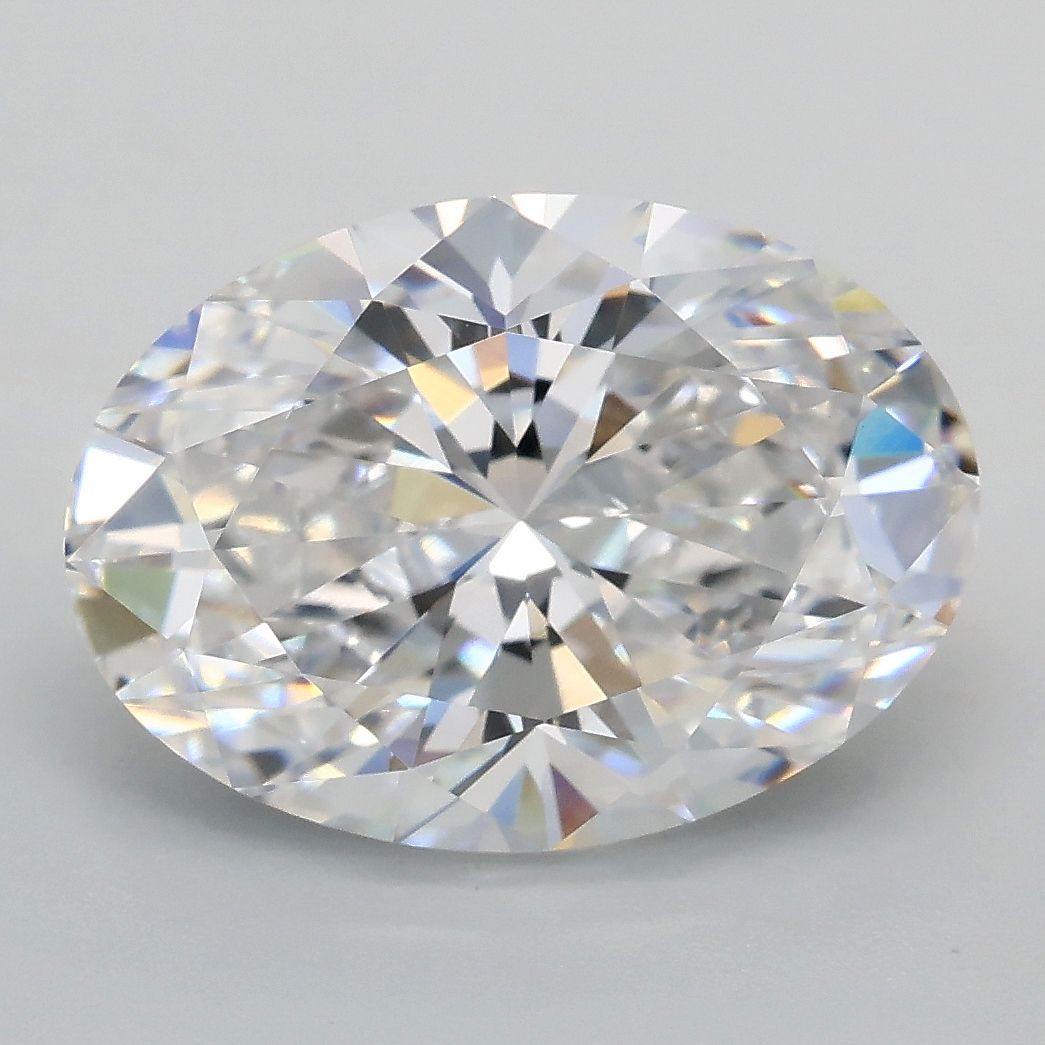 3.57 ct. oval Lab Grown Diamond front image