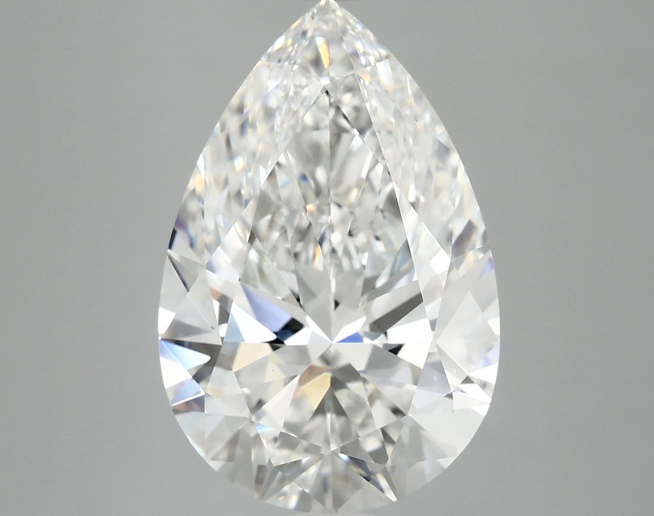 5.07 ct. pear Lab Grown Diamond front image