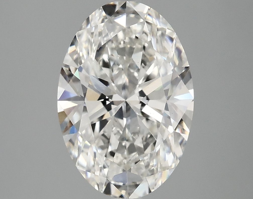 3.08 ct. oval Lab Grown Diamond front image
