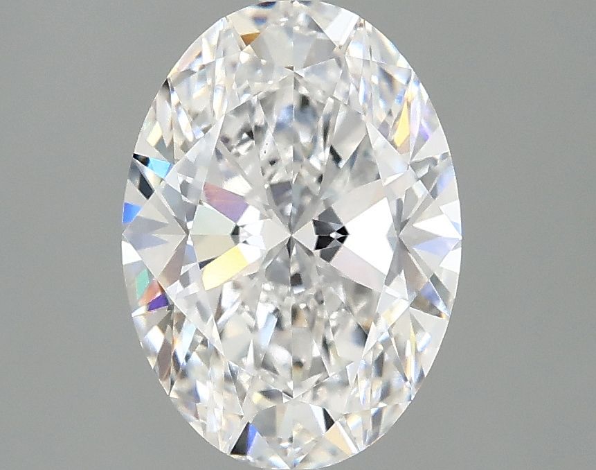 2.10 ct. oval Lab Grown Diamond front image