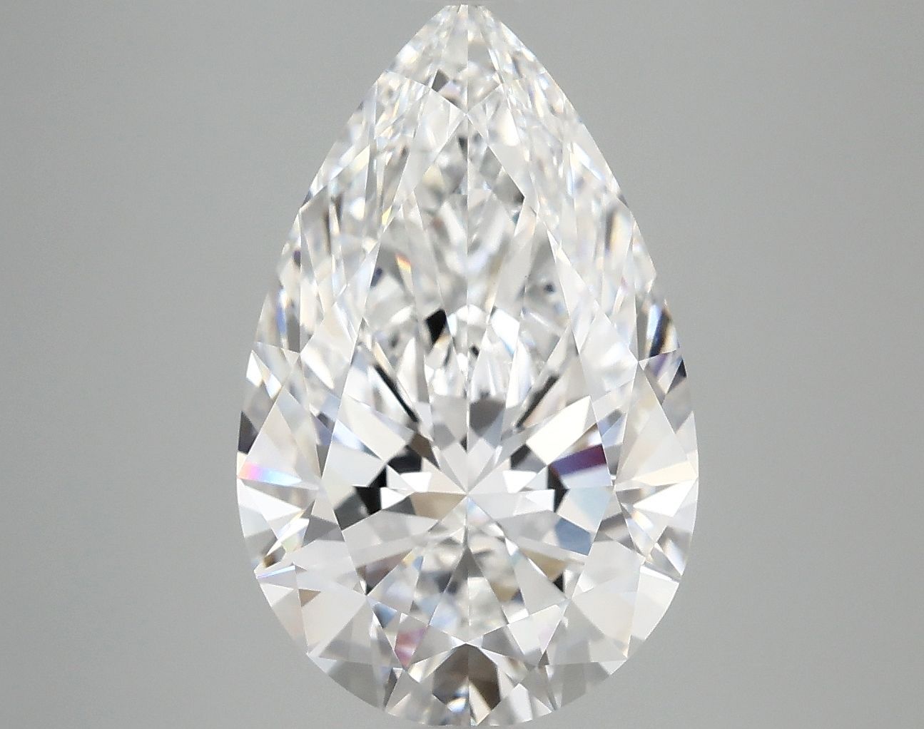 4.89 ct. pear Lab Grown Diamond front image