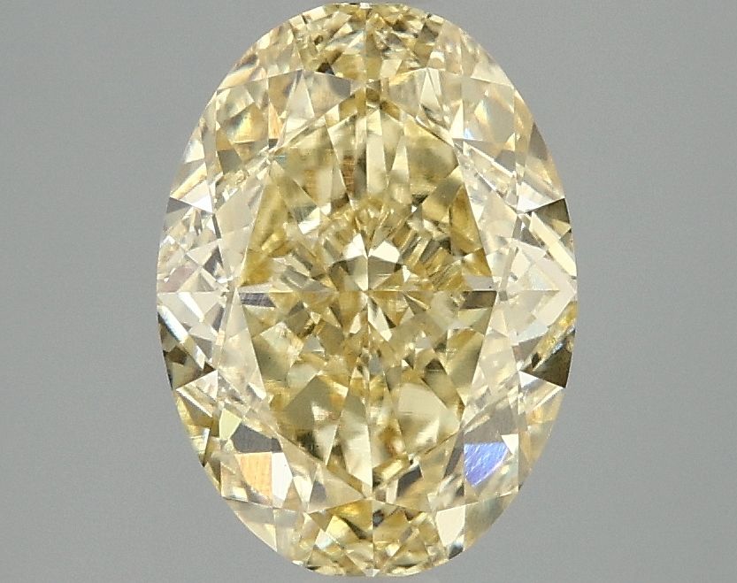 2.87 ct. oval Lab Grown Diamond front image
