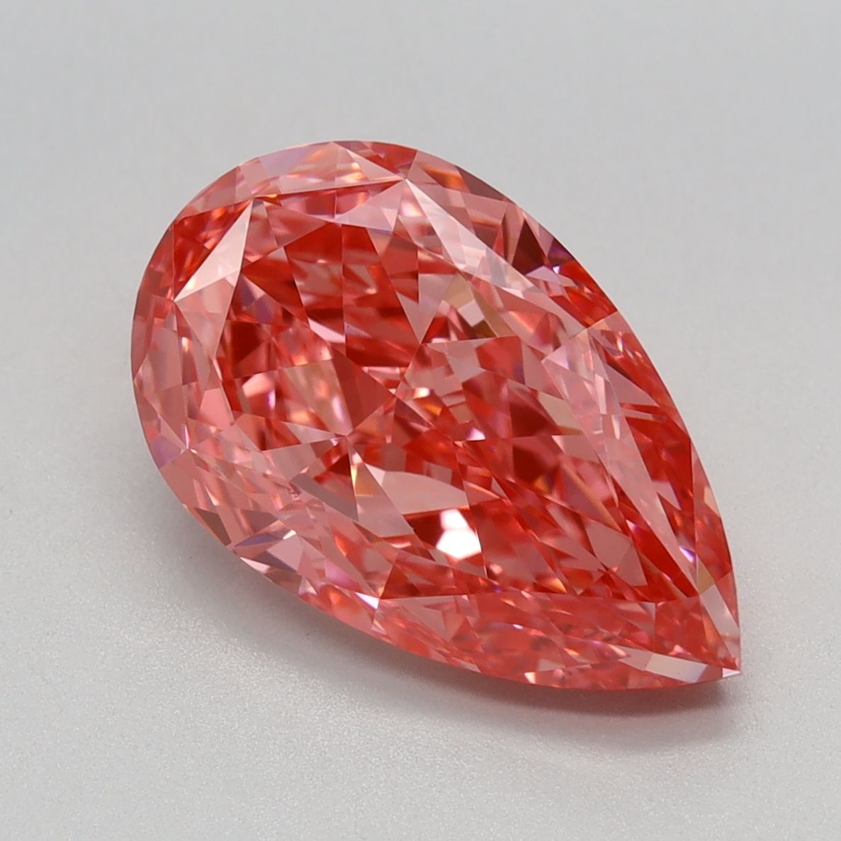 3.04 ct. pear Lab Grown Diamond front image