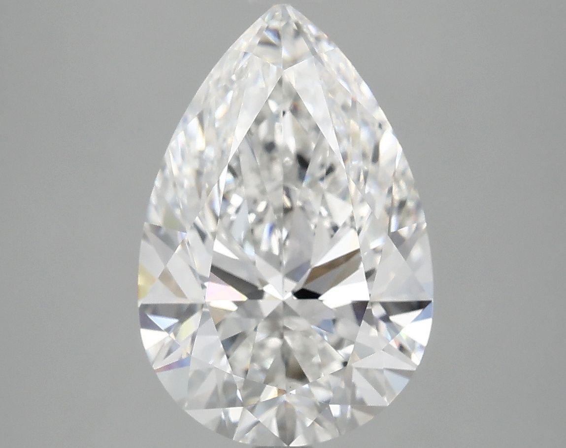 4.06 ct. pear Lab Grown Diamond front image