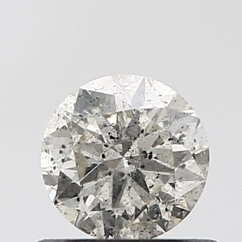 0.52 Carat Round Diamond Salt and Pepper VVS1