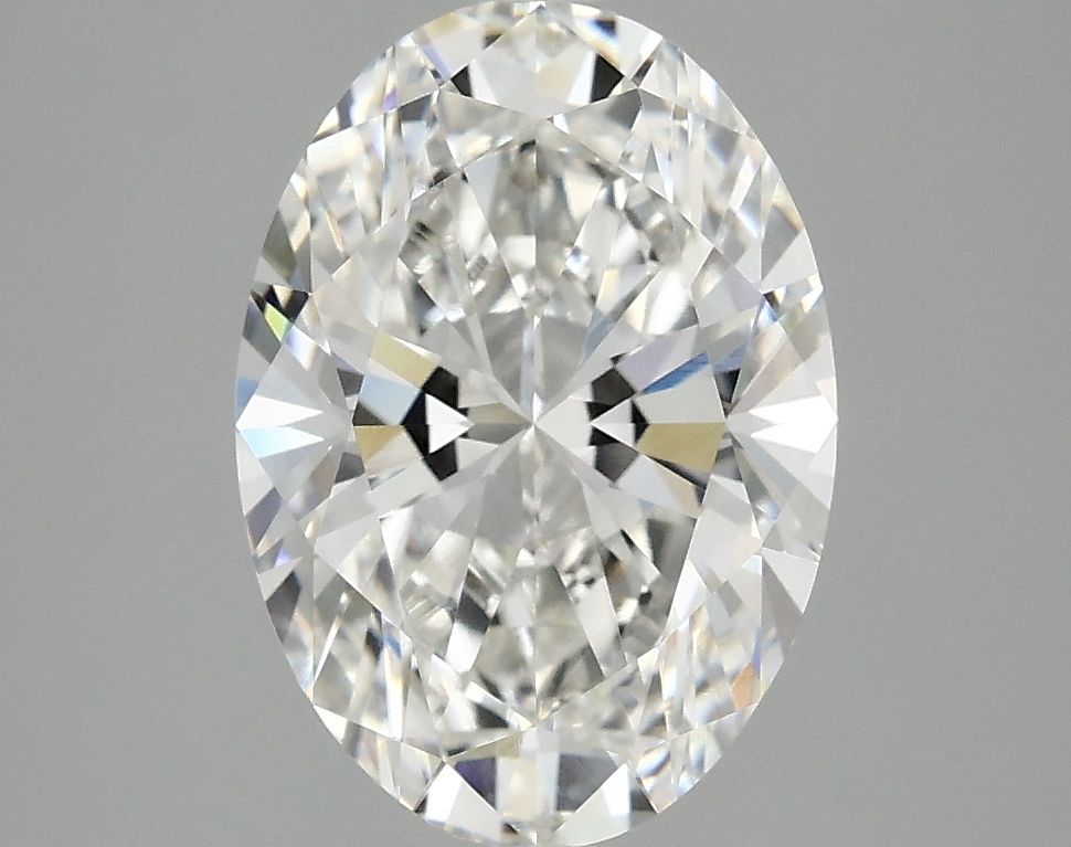 3.08 ct. oval Lab Grown Diamond front image
